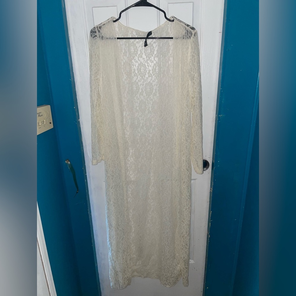 Lace sweater